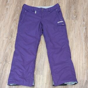 ❤️💜Women's Volcom Thermonite Team Fit Purple Snow Pants size XL ❤️💜